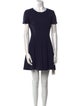 Theory Crew Neck Mini Dress