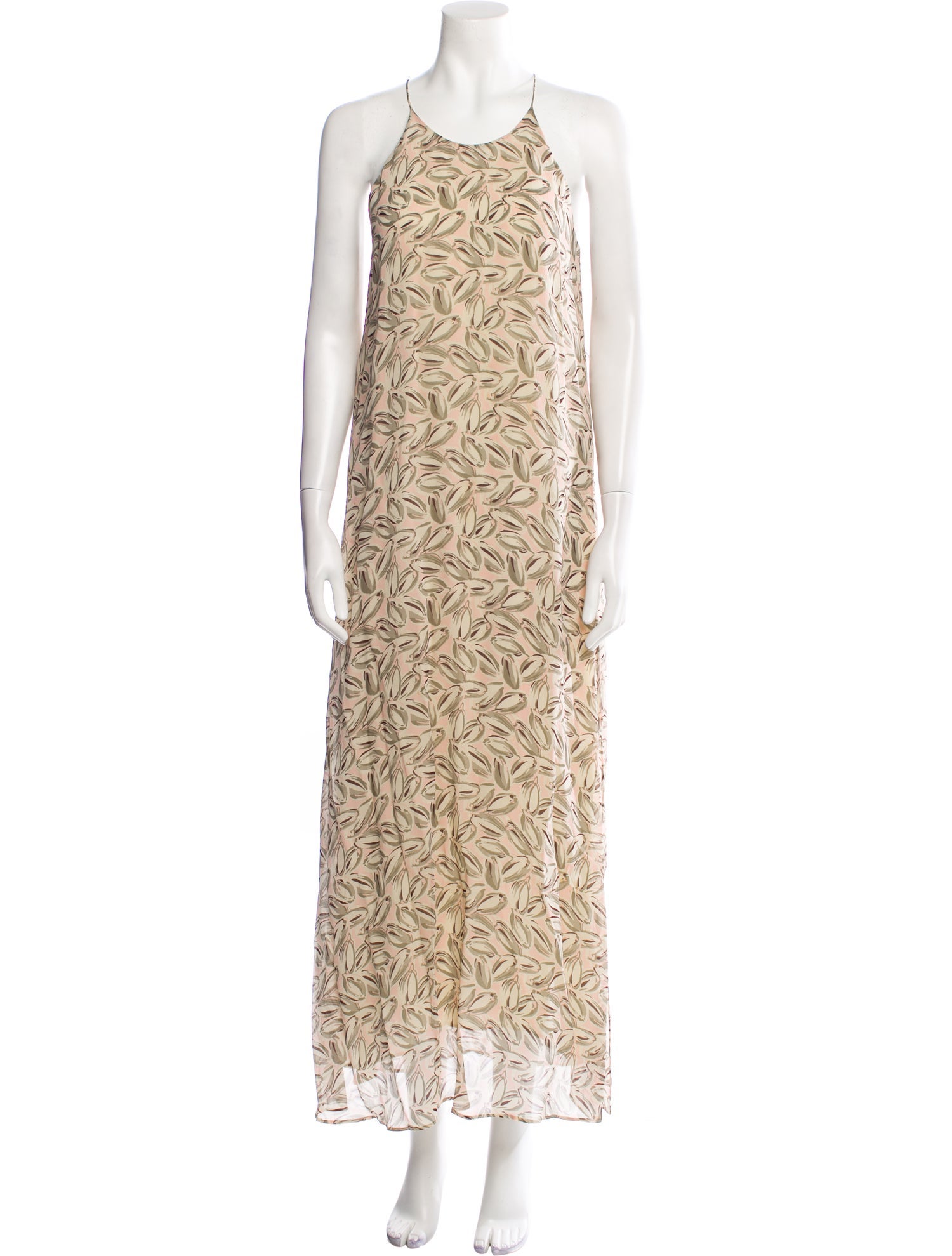 Theory Silk Long Dress