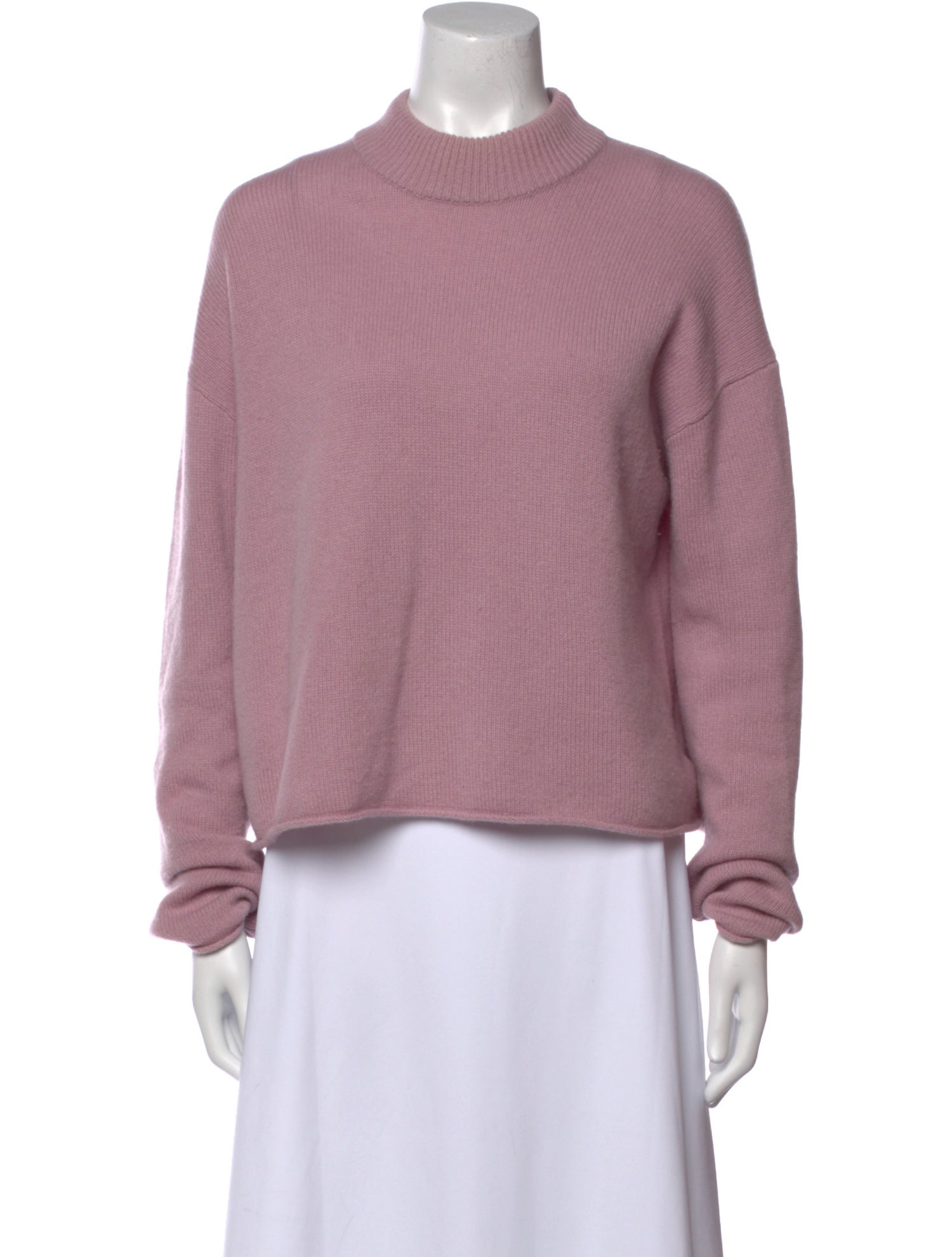 Theory Cashmere Mock Neck Sweater