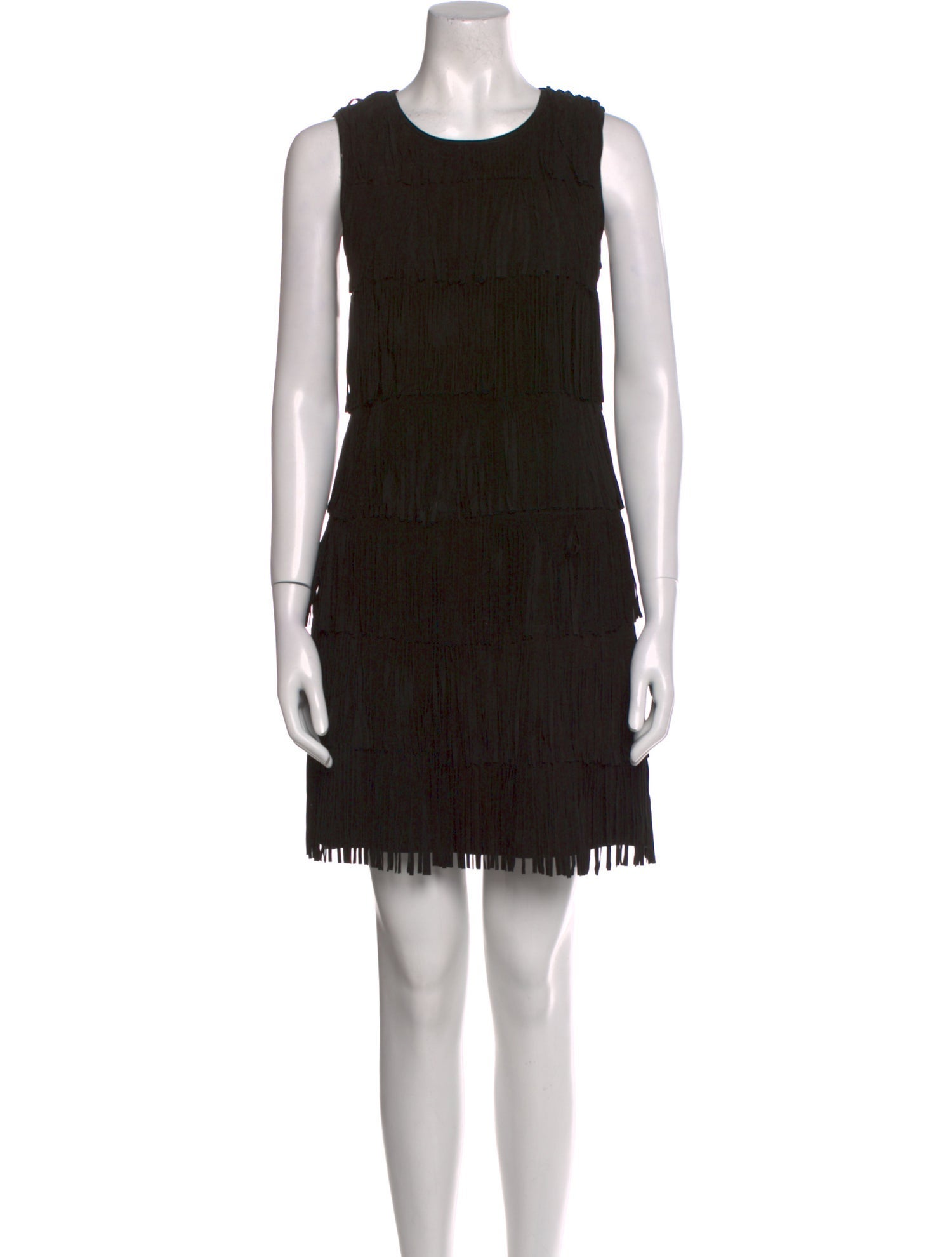 Theory Lamb Leather Mini Dress