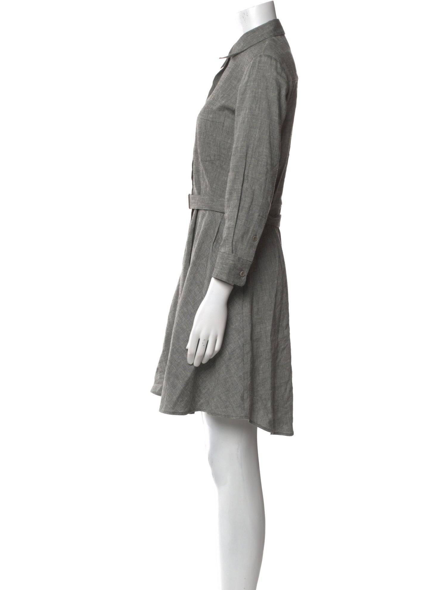 Theory Linen Mini Dress
