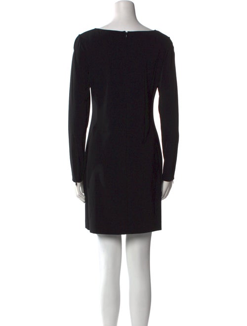 Theory Bateau Neckline Mini Dress