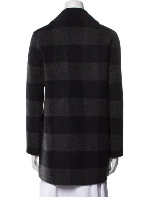 Theory Wool Plaid Print Jacket