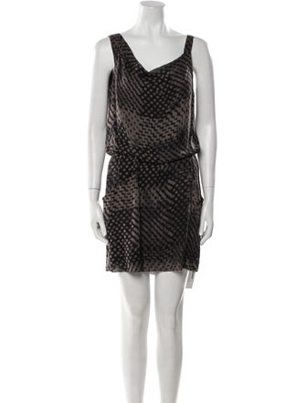 Theory Silk Mini Dress