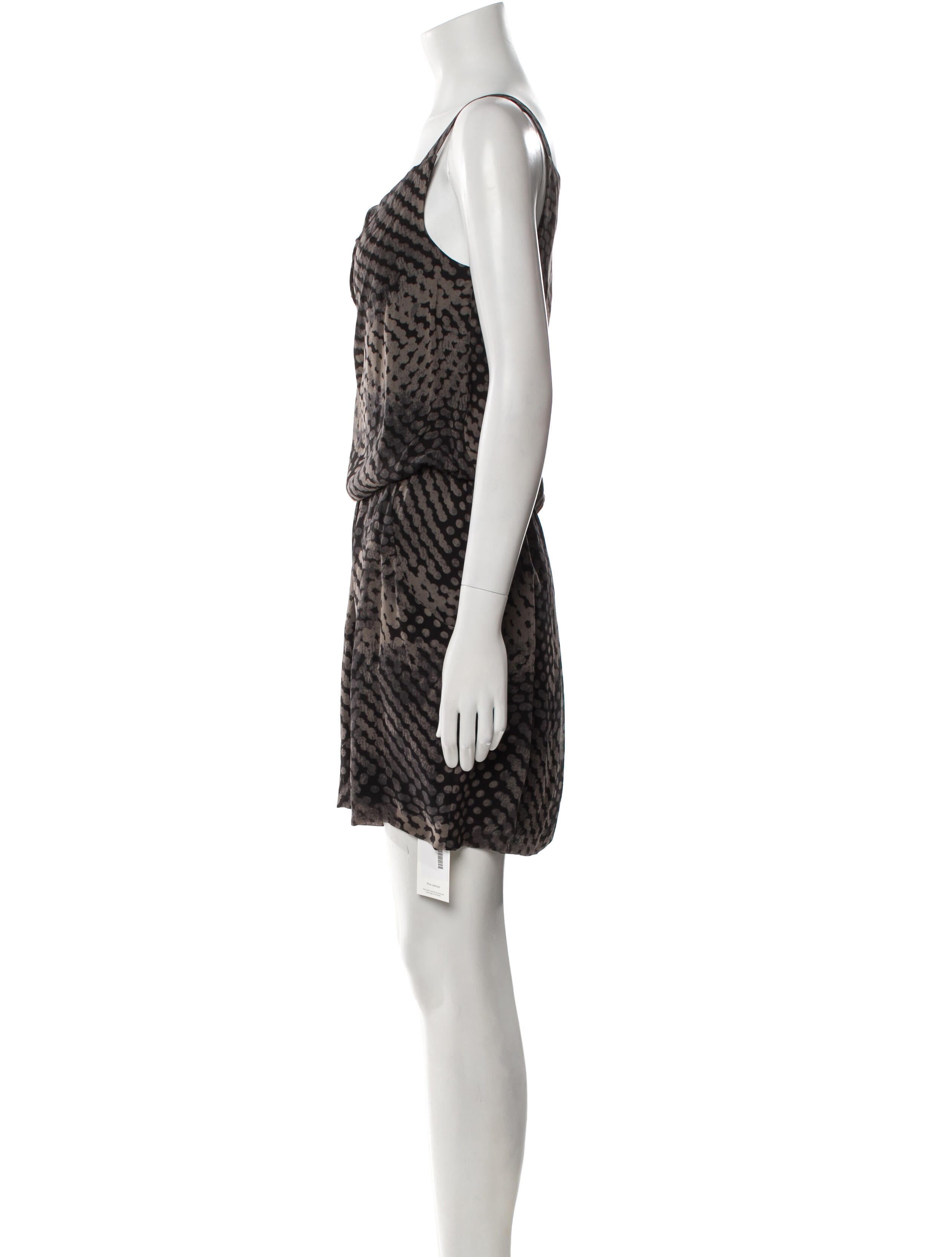 Theory Silk Mini Dress