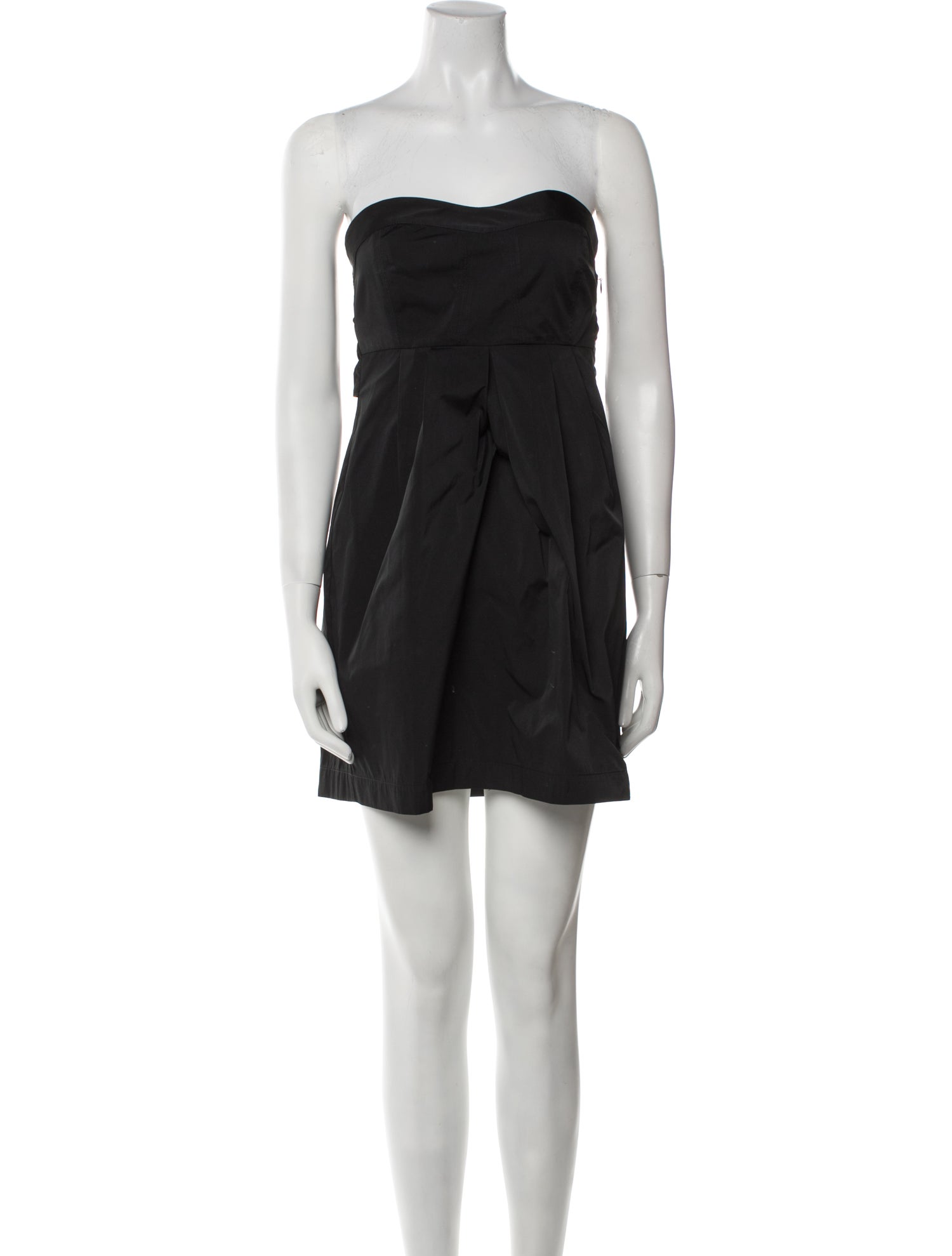 Theory Strapless Mini Dress