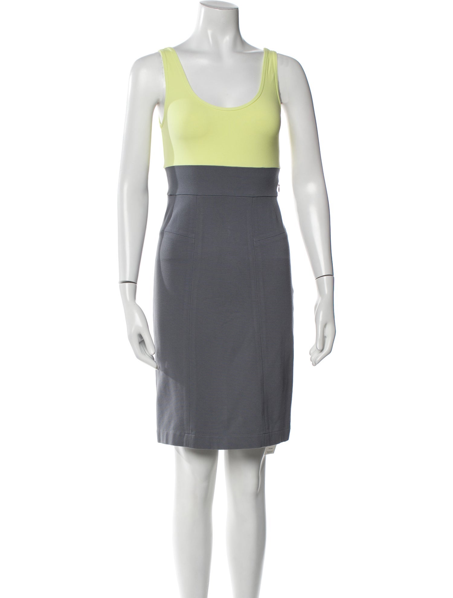 Theory Colorblock Pattern Mini Dress