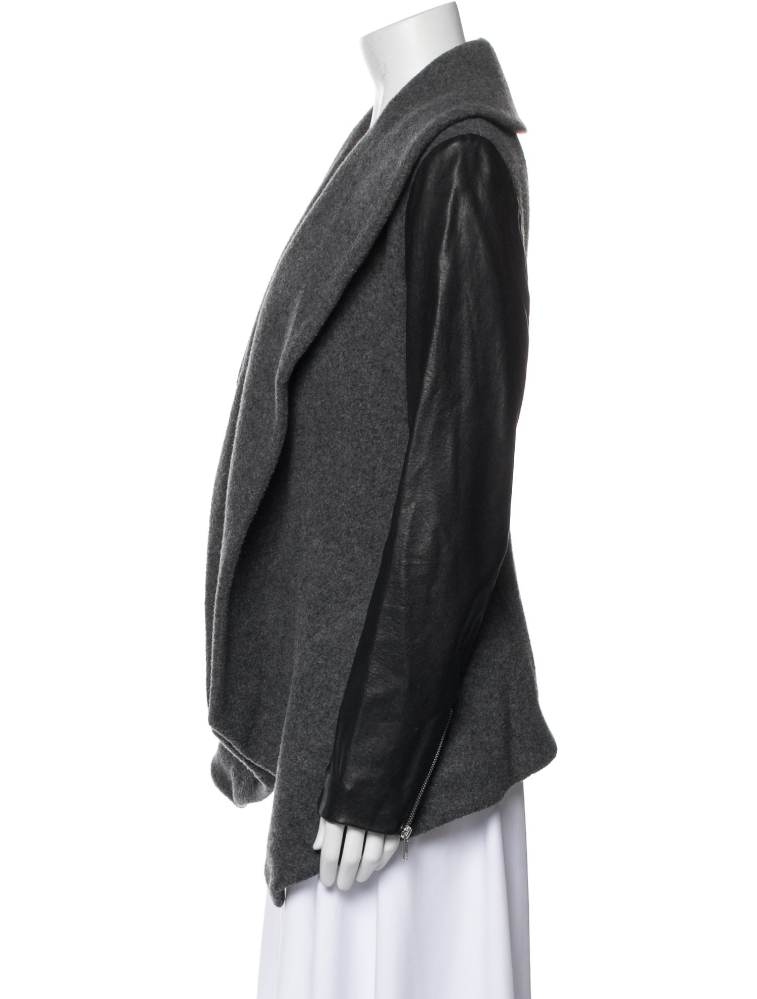 Theory Virgin Wool Colorblock Pattern Jacket