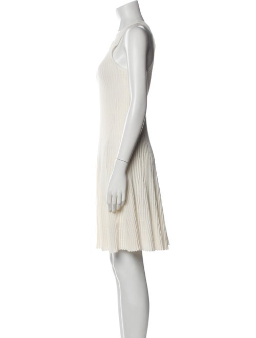 Theory Scoop Neck Mini Dress