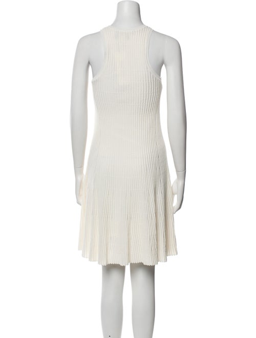 Theory Scoop Neck Mini Dress