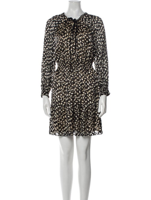 Theory Printed Mini Dress