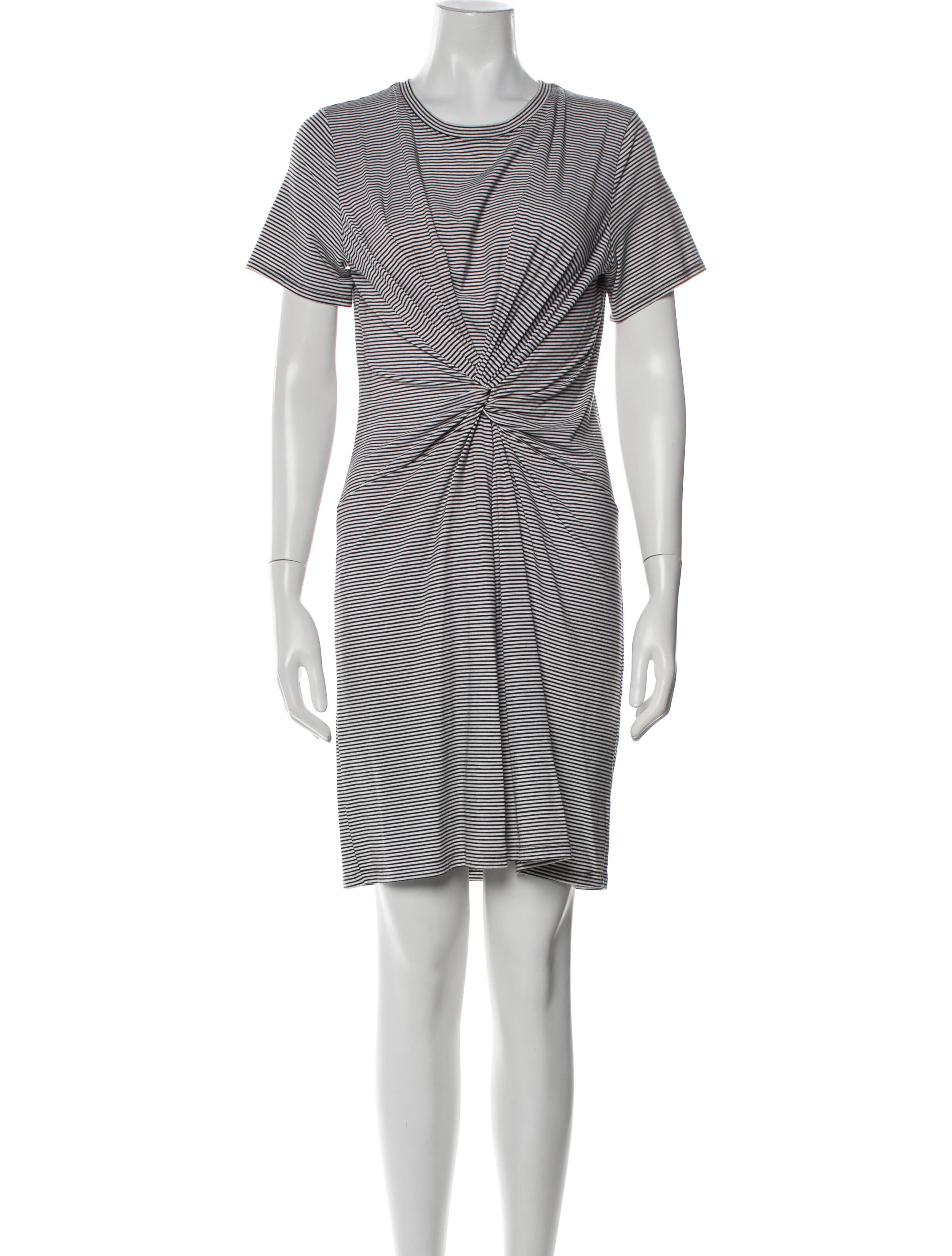 Theory Striped Mini Dress