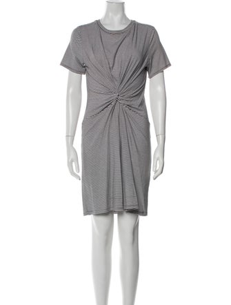 Theory Striped Mini Dress