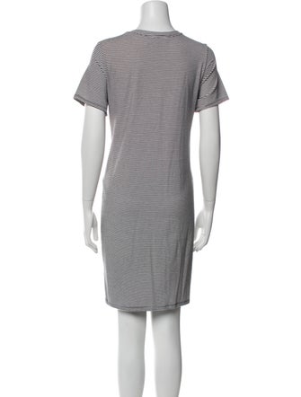 Theory Striped Mini Dress