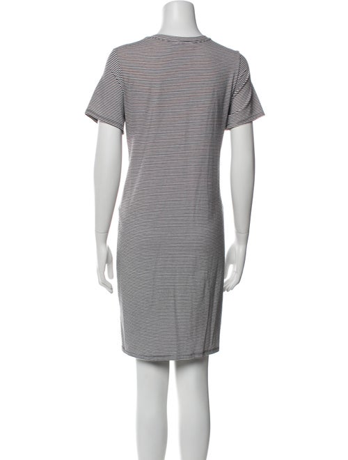 Theory Striped Mini Dress