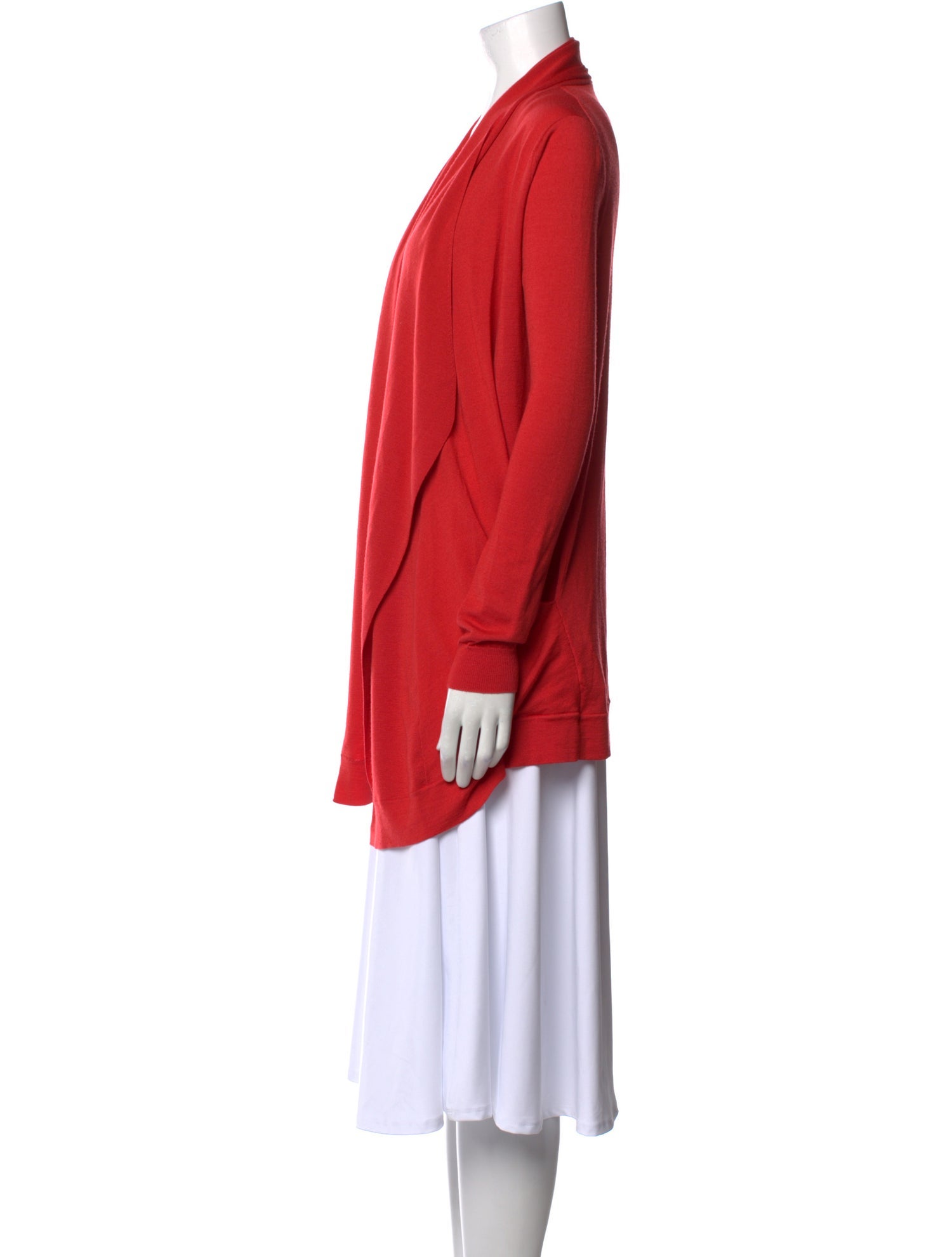 Theory Wool Open Front Sweater