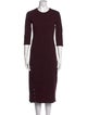 Theory Crew Neck Long Dress