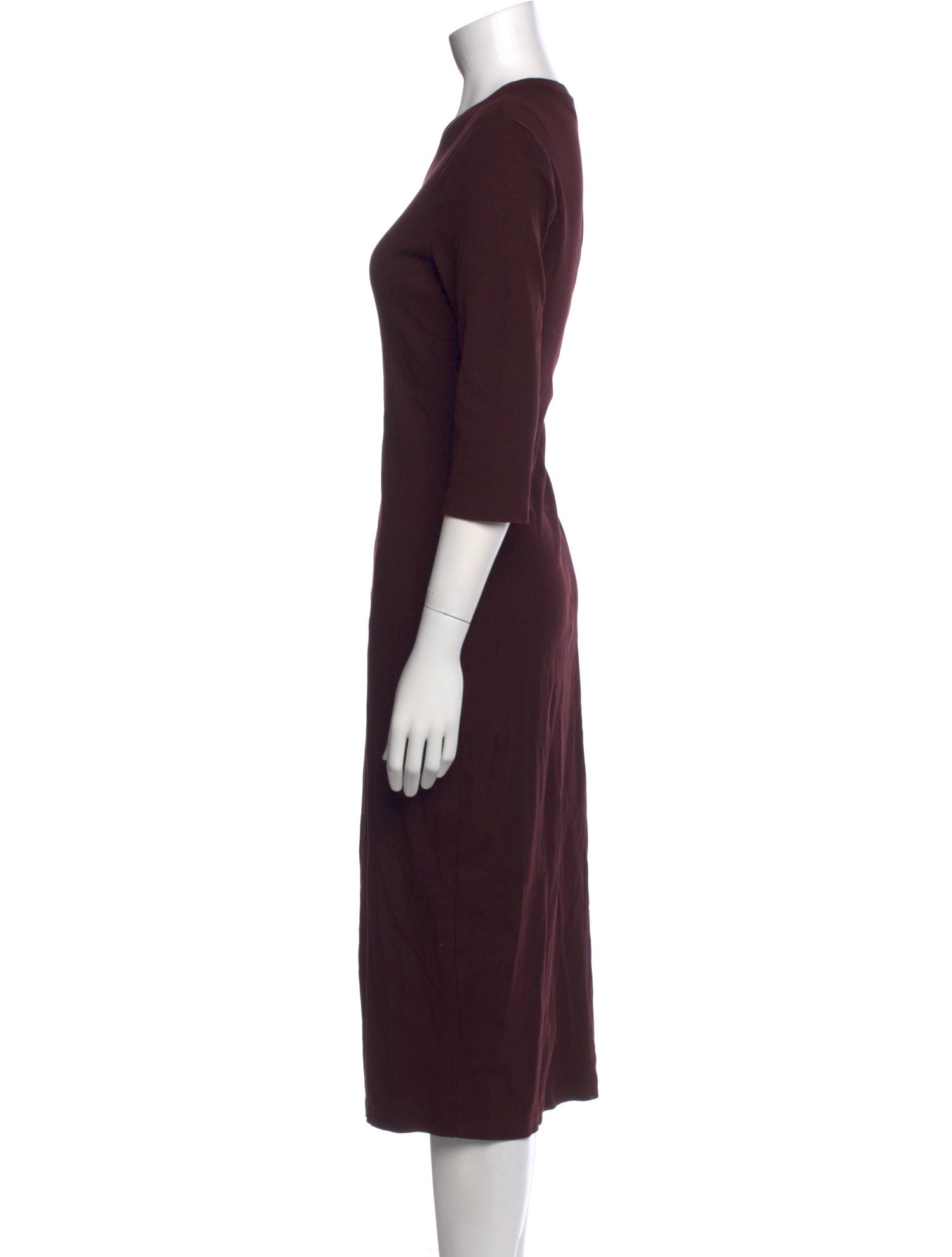 Theory Crew Neck Long Dress