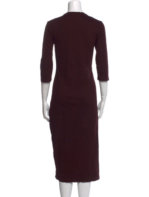 Theory Crew Neck Long Dress