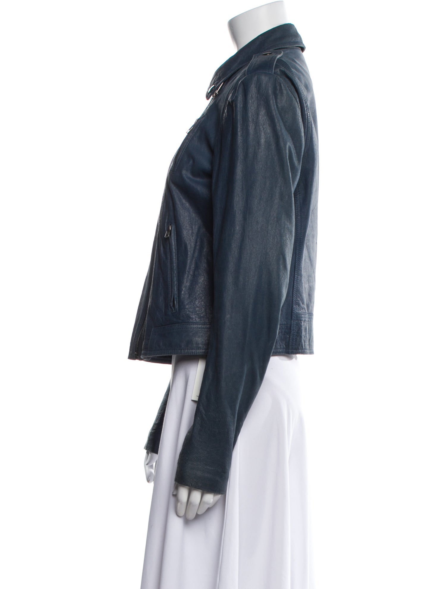 Theory Leather Biker Jacket