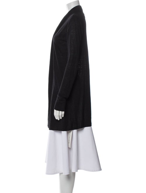 Theory Linen Open Front Sweater