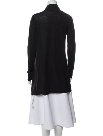 Theory Linen Open Front Sweater