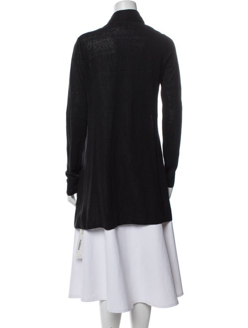 Theory Linen Open Front Sweater