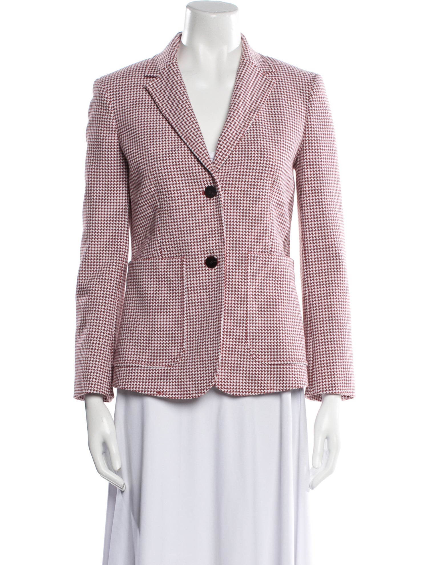 Theory Houndstooth Print Blazer