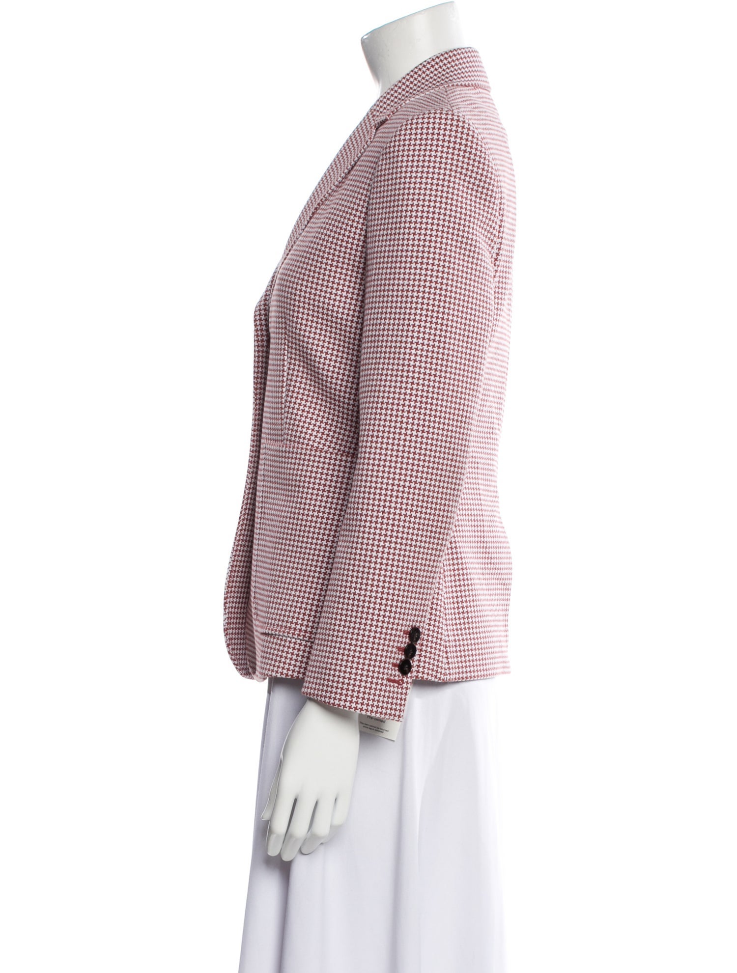 Theory Houndstooth Print Blazer