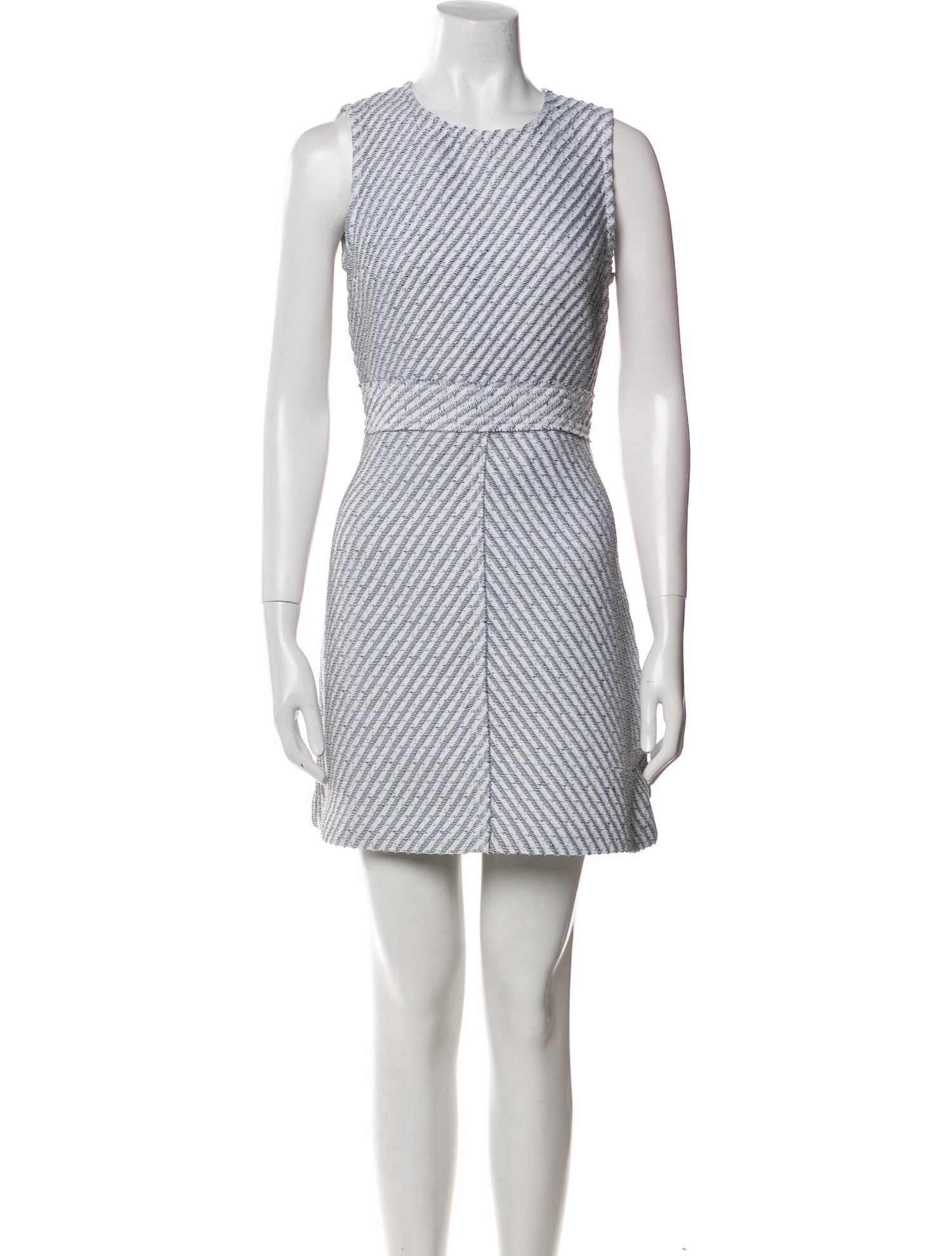 Theory Striped Mini Dress