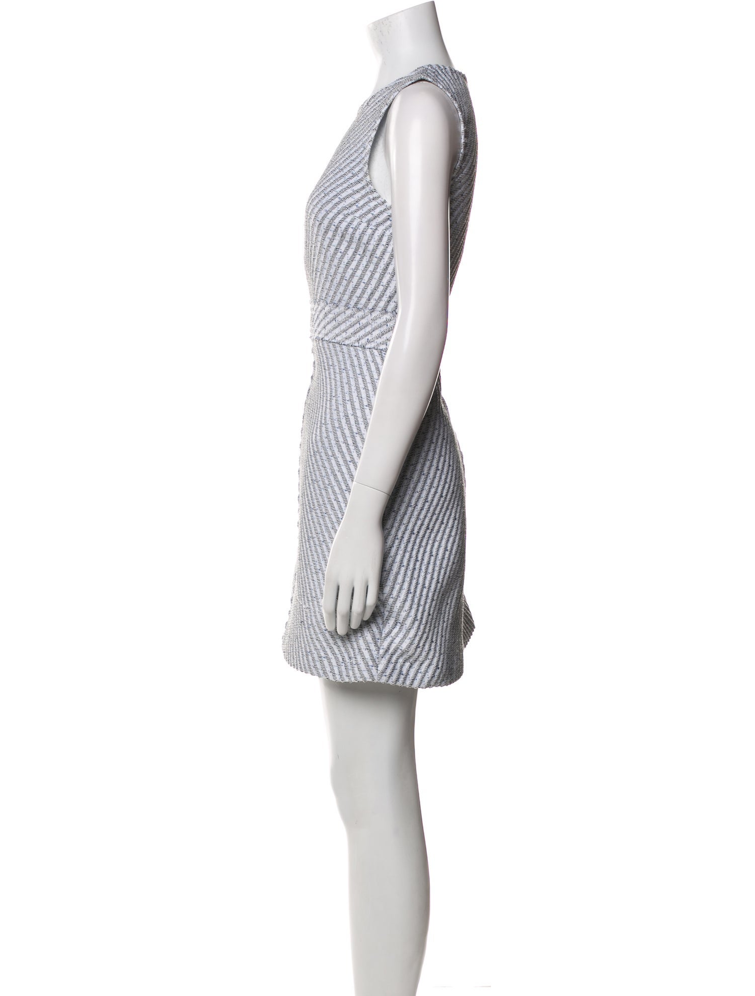 Theory Striped Mini Dress