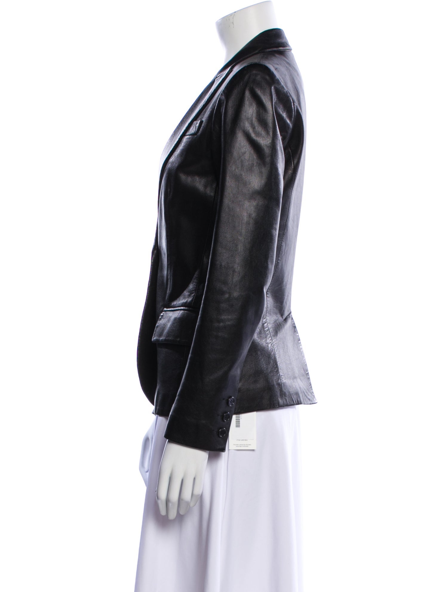 Theory Leather Blazer