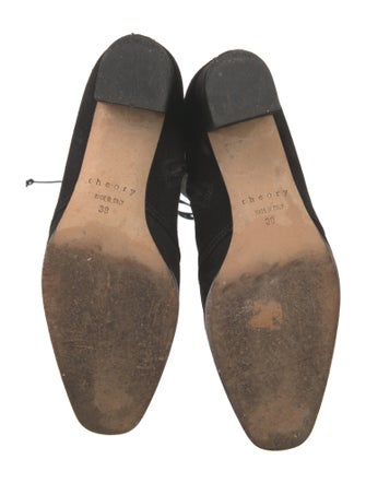 Theory Suede Lace-Up Boots