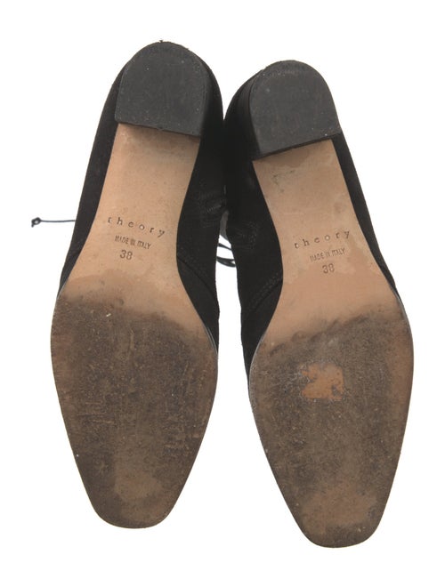 Theory Suede Lace-Up Boots