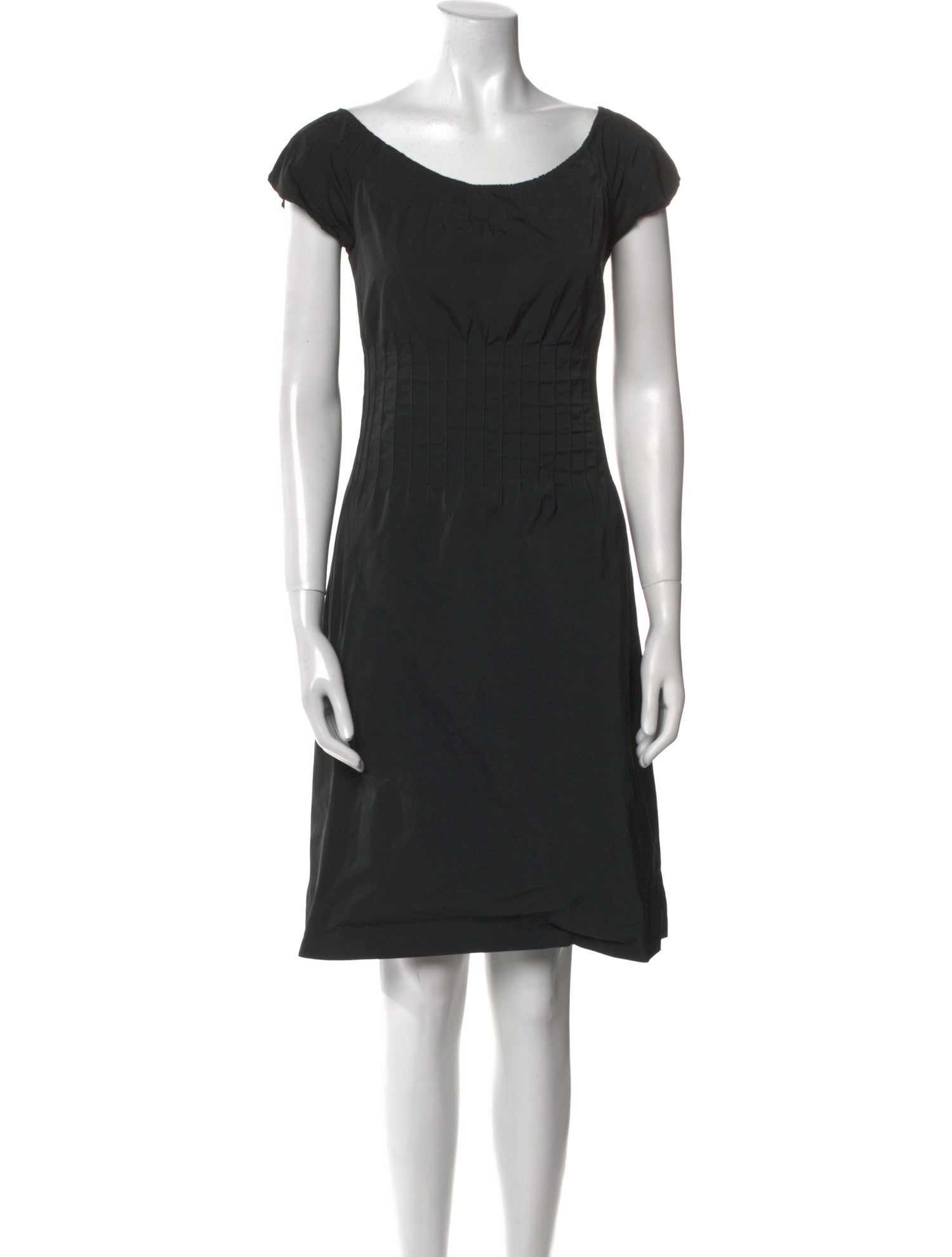 Theory Scoop Neck Knee-Length Dress