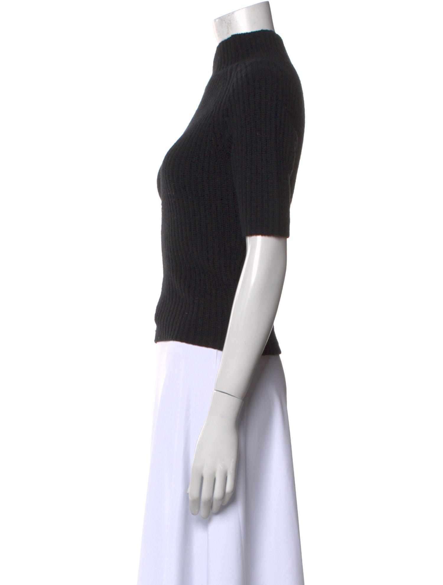 Theory Wool Mock Neck Sweater