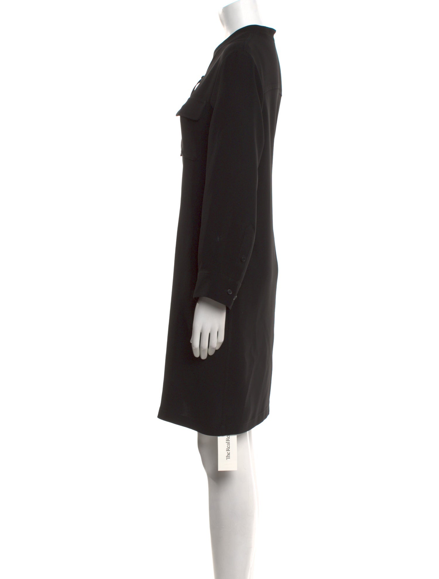 Theory Virgin Wool Knee-Length Dress