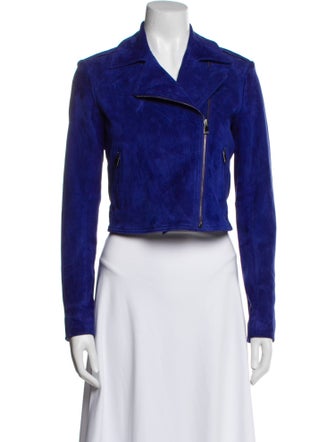 Theory Leather Biker Jacket