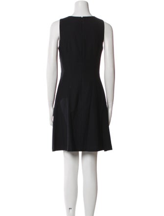 Theory V-Neck Mini Dress