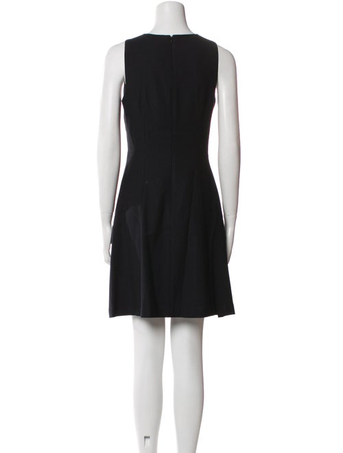 Theory V-Neck Mini Dress