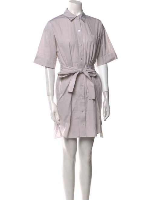 Theory Striped Mini Dress