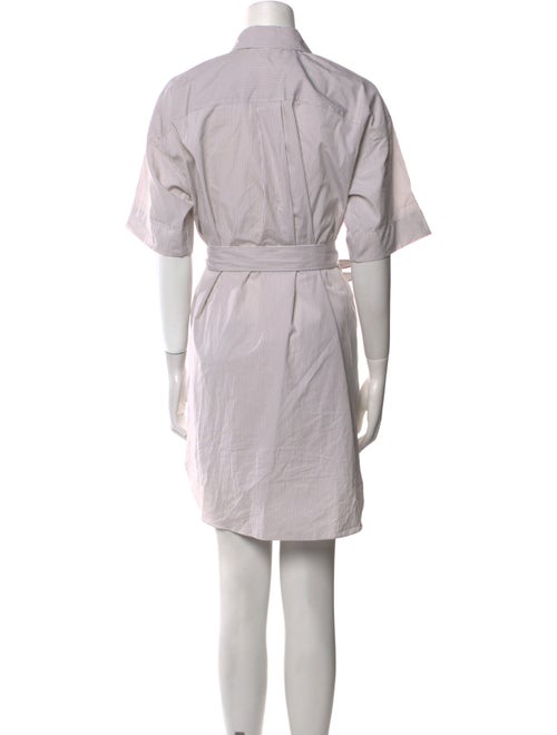 Theory Striped Mini Dress