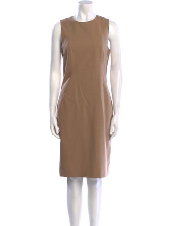 Theory Crew Neck Knee-Length Dress