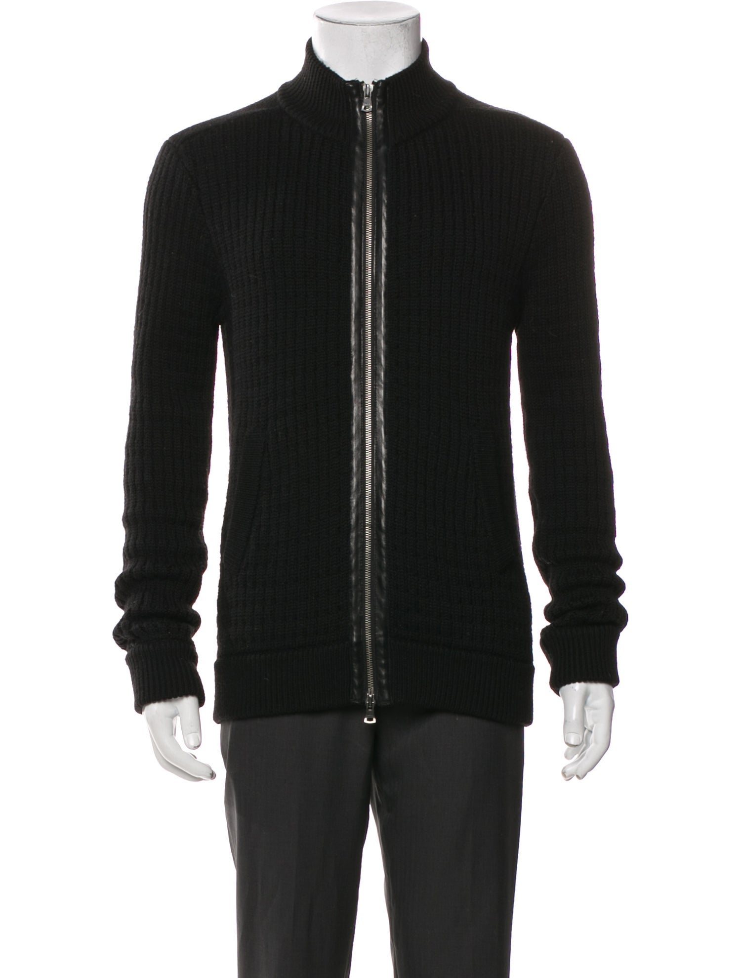 Theory Wool Turtleneck Cardigan