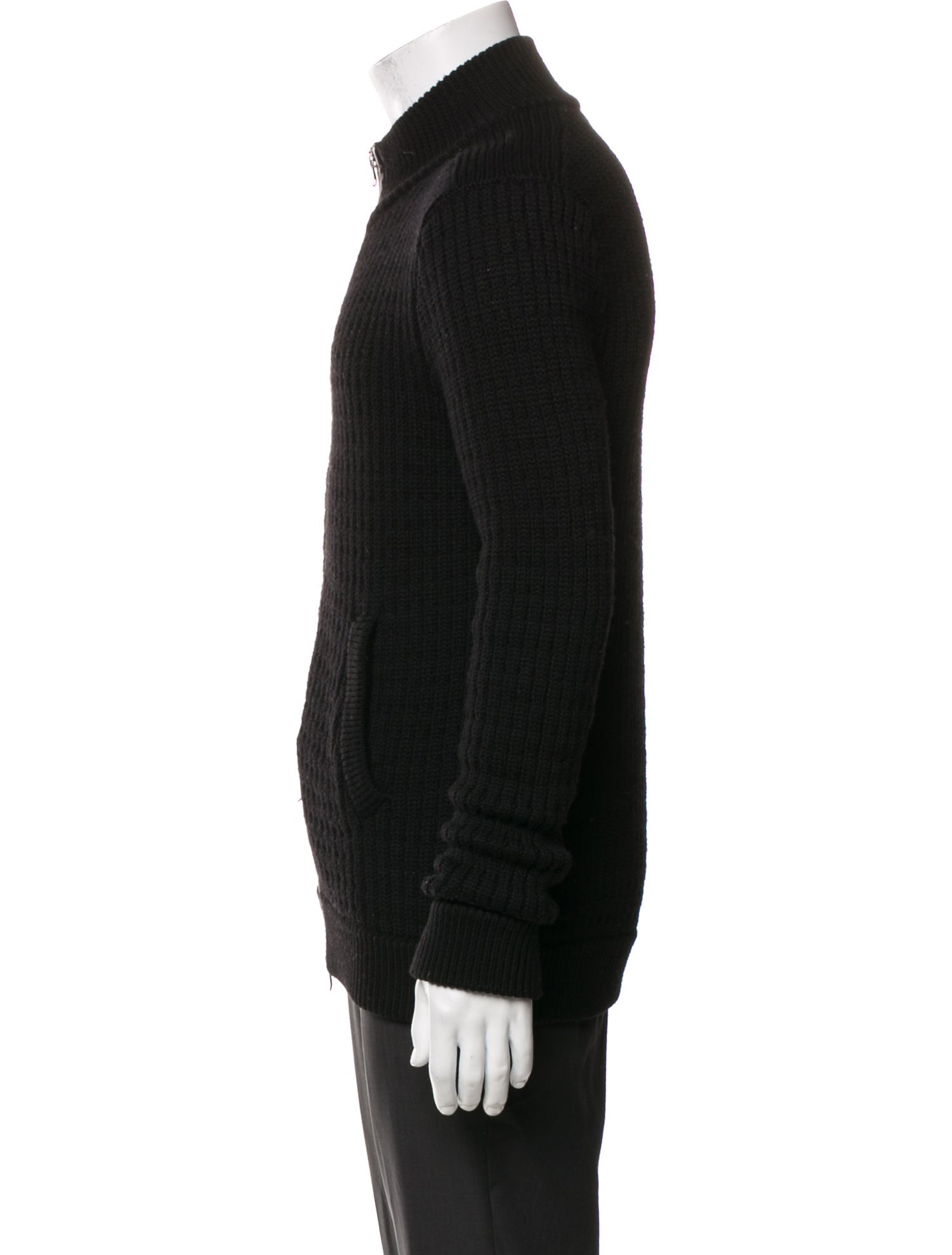 Theory Wool Turtleneck Cardigan
