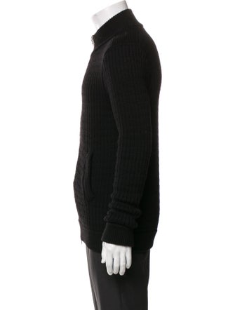 Theory Wool Turtleneck Cardigan