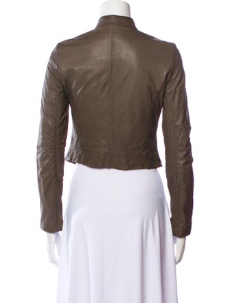 Theory Leather Biker Jacket