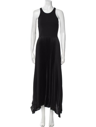 Theory Scoop Neck Long Dress