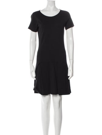Theory Scoop Neck Mini Dress