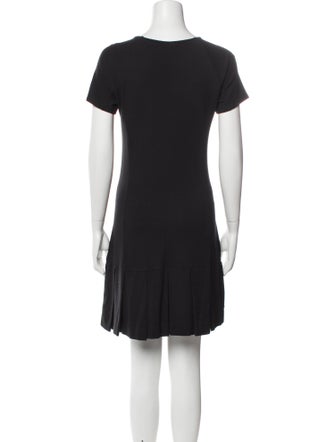 Theory Scoop Neck Mini Dress